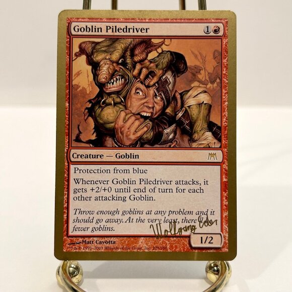 GOBLIN PILEDRIVER World Championships Berlin 2003 (Wolfgang Eder) MTG - Picture 1 of 3
